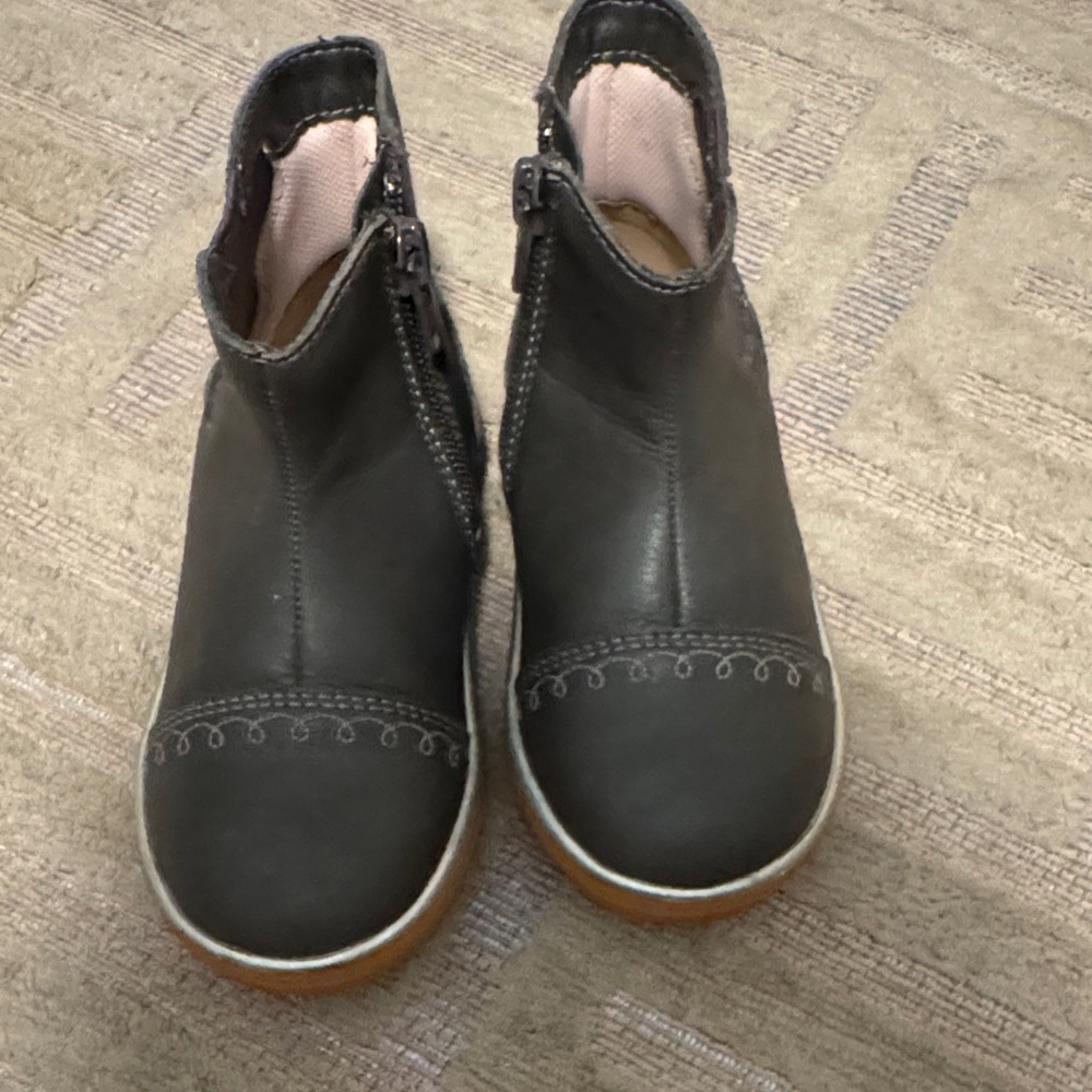 Livie & Luca Ankle Boots with Zipper